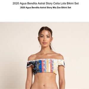 EUC Agua Bendita Swim SET Sz M